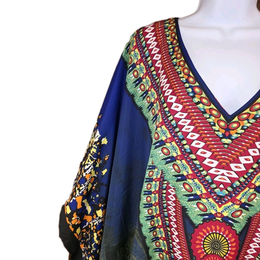 Nwt Goddess By Winlar Cityscape Kaftan One‎ Size - Picture 3 of 5